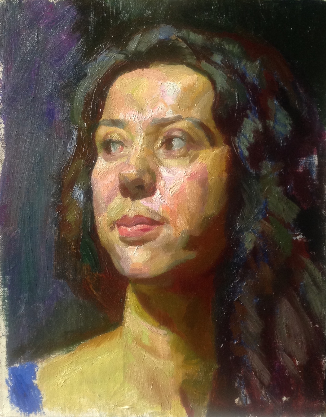 Elena 11x14 inches oil on linen 2016