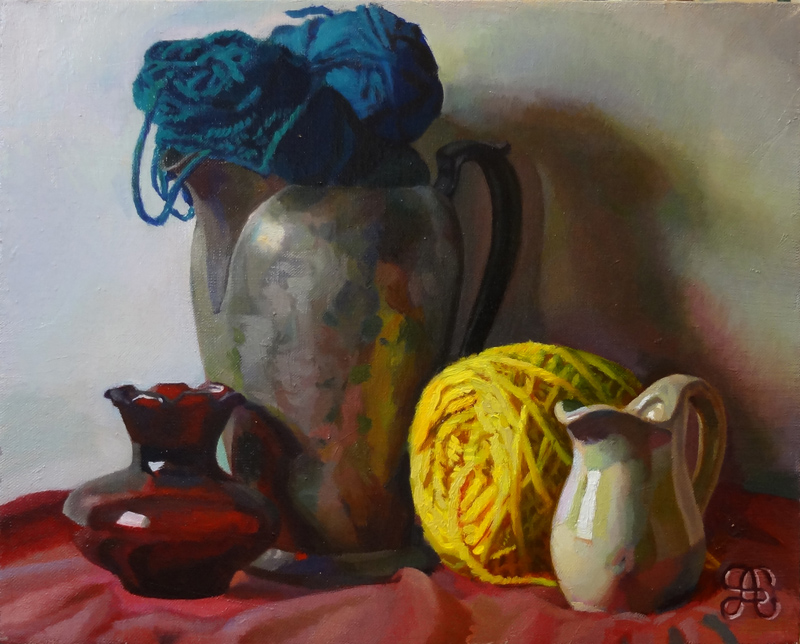 Aspiration and Resolve 14x11 inches oil on linen 2013